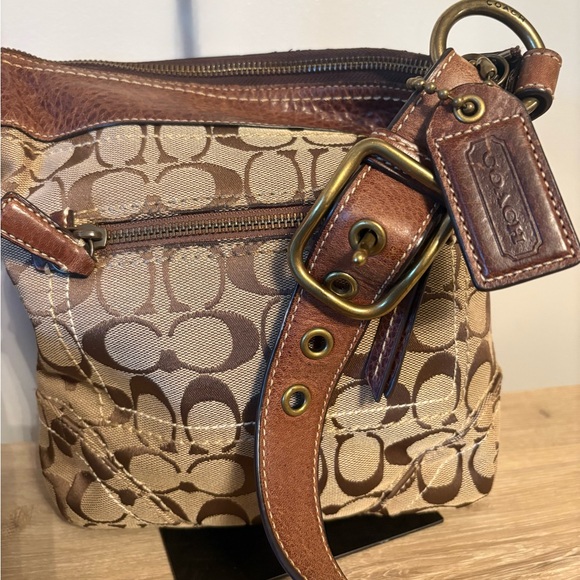 Coach Handbags - Coach Signature Soho Buckle Crossbody